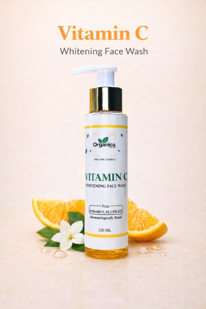 Organica Vitamin C Face Wash 🍊☀️ (Summer Fresh Glow)